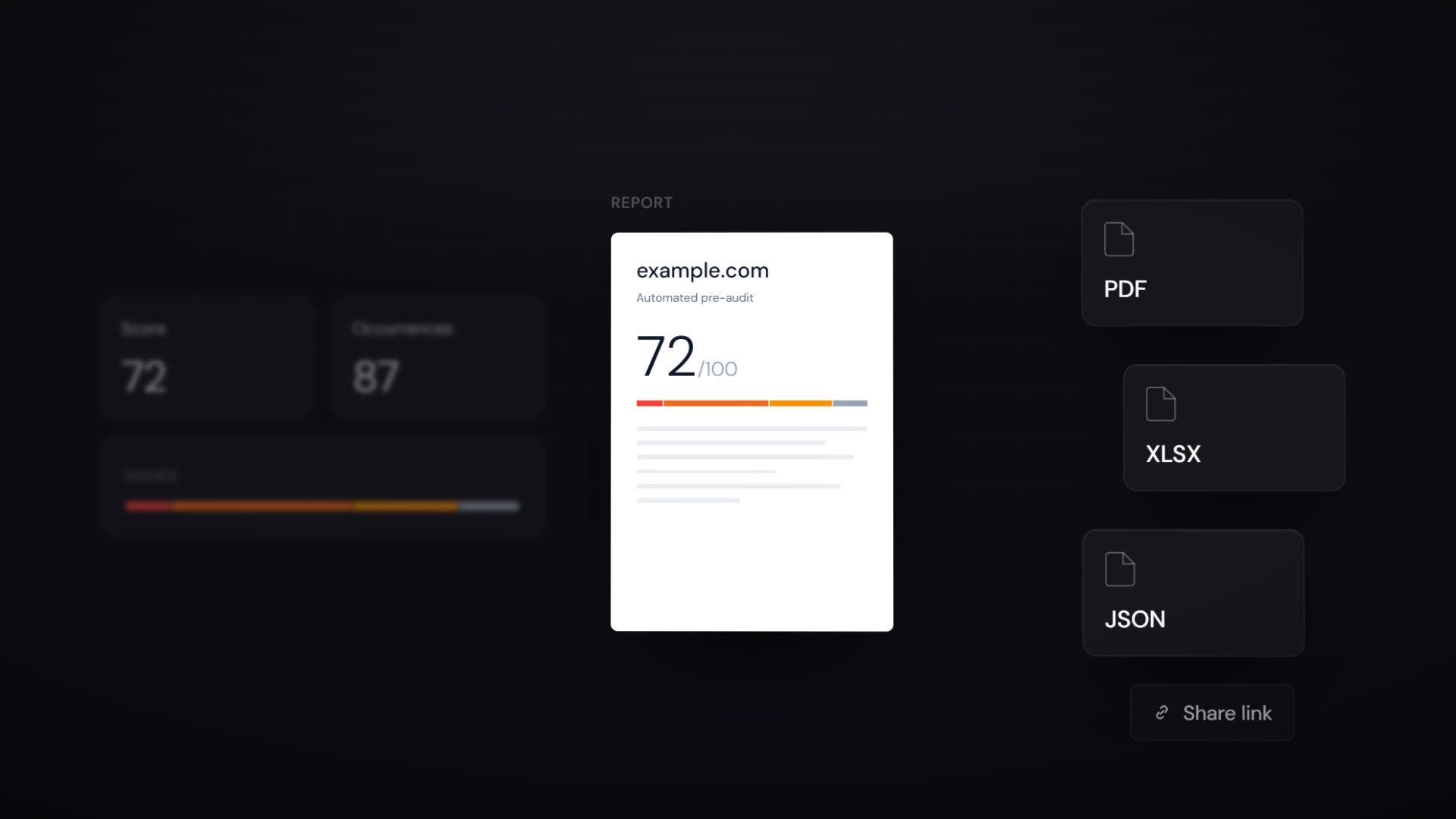 Share a clean deliverable.